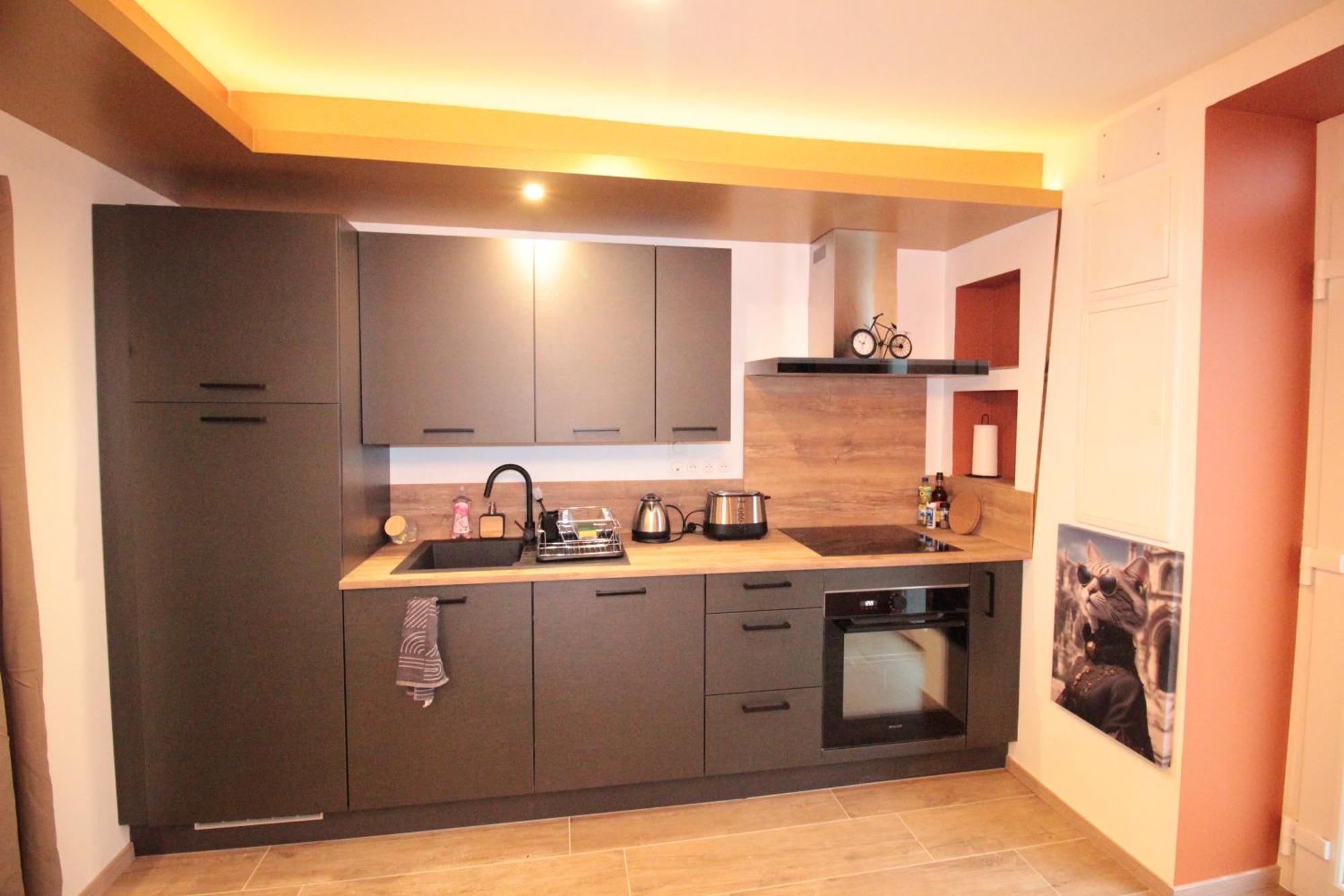 Luxury Studio, Rez De Chaussee, Parking Prive Video Surveillance, Canape Haute Qualite Convertible Couchage 2 Personnes, Centre Ville Proche, Restaurant, Boulangerie 2 Minutes A Pied, Terrasse - 800Metre Carre De Terrain - Gere Par Presta-Zen'Service Verdun-sur-Meuse Esterno foto